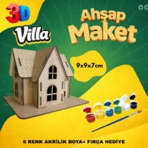 Ahşap Villa Maketi