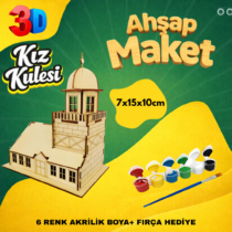 Ahşap Kız Kulesi Maketi