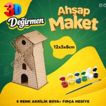 Ahşap Değirmen Maketi